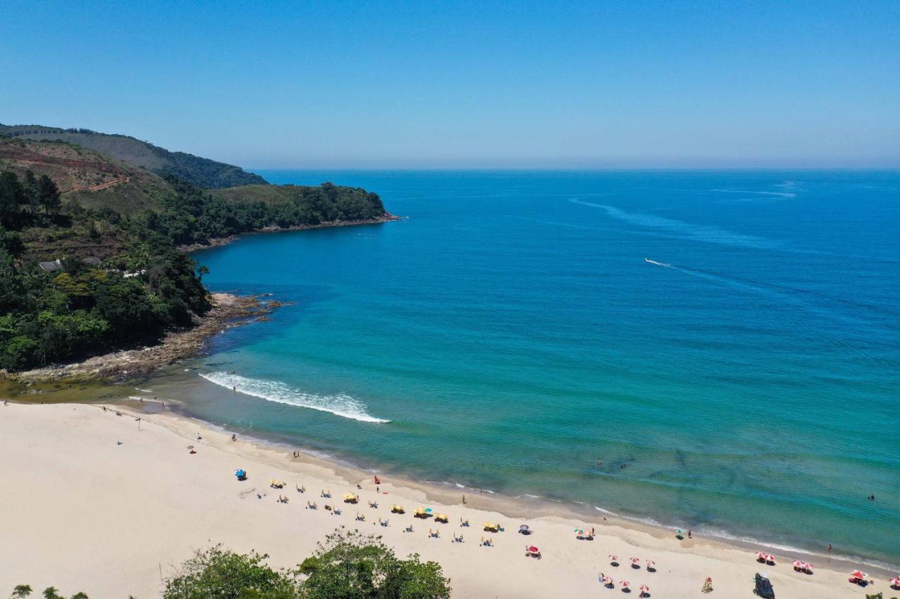 Maresias - Frente P/ Praia - Cond. Fechado - Piscina Aquecida!!!Wi Fi Exclusiva Sao Sebastiao  Buitenkant foto